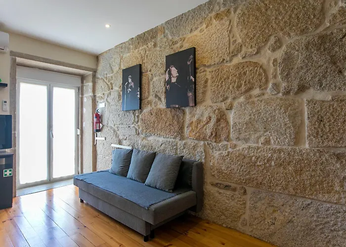 Apartment Cedofeita Back Garden